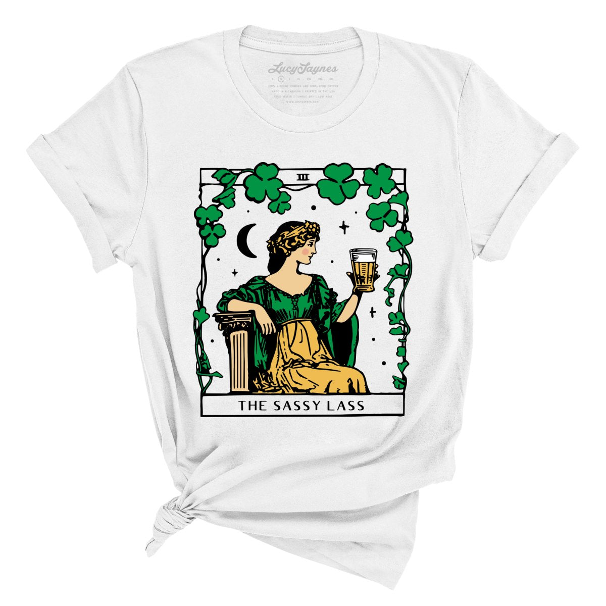 The Sassy Lass Tarot Card Tee