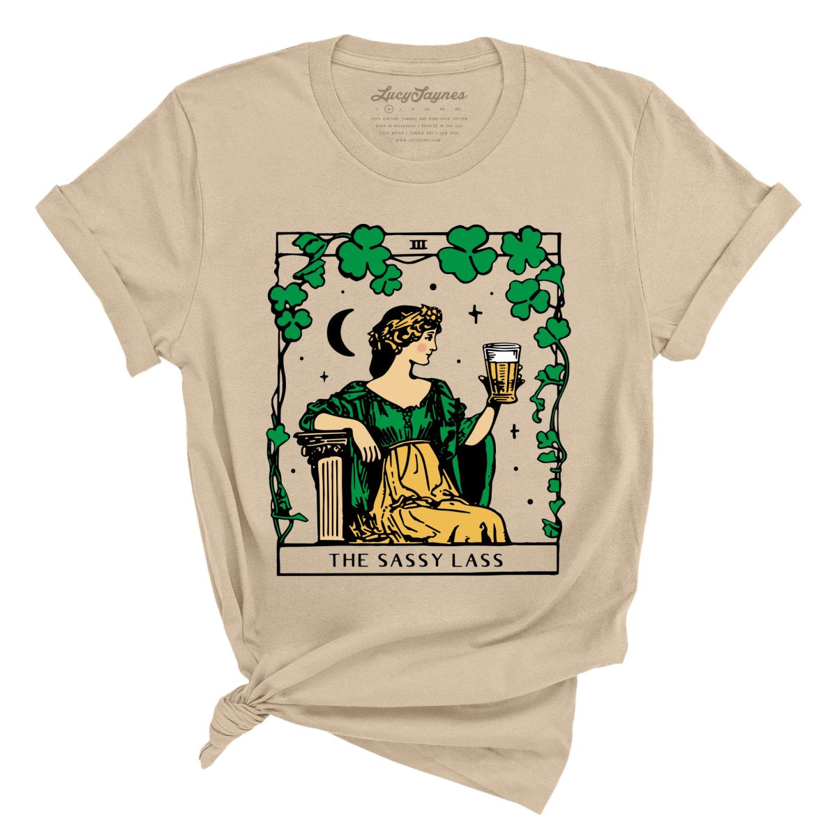 The Sassy Lass Tarot Card Tee