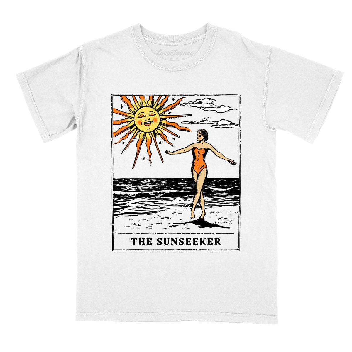 The Sunseeker Tarot Card Comfort Colors Tee