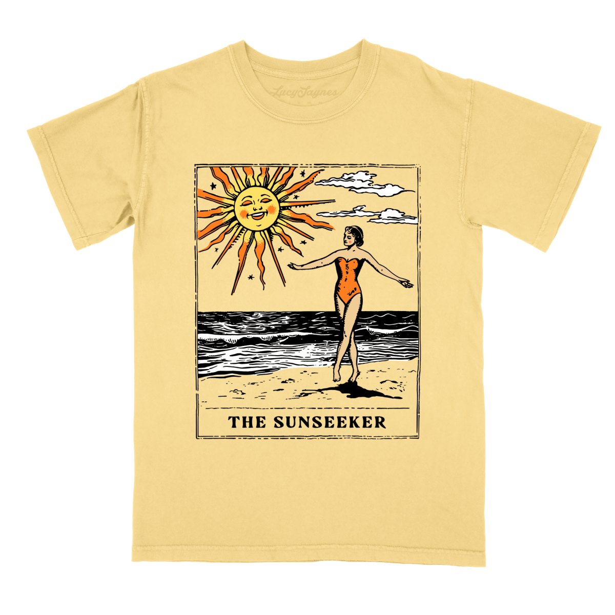 The Sunseeker Tarot Card Comfort Colors Tee