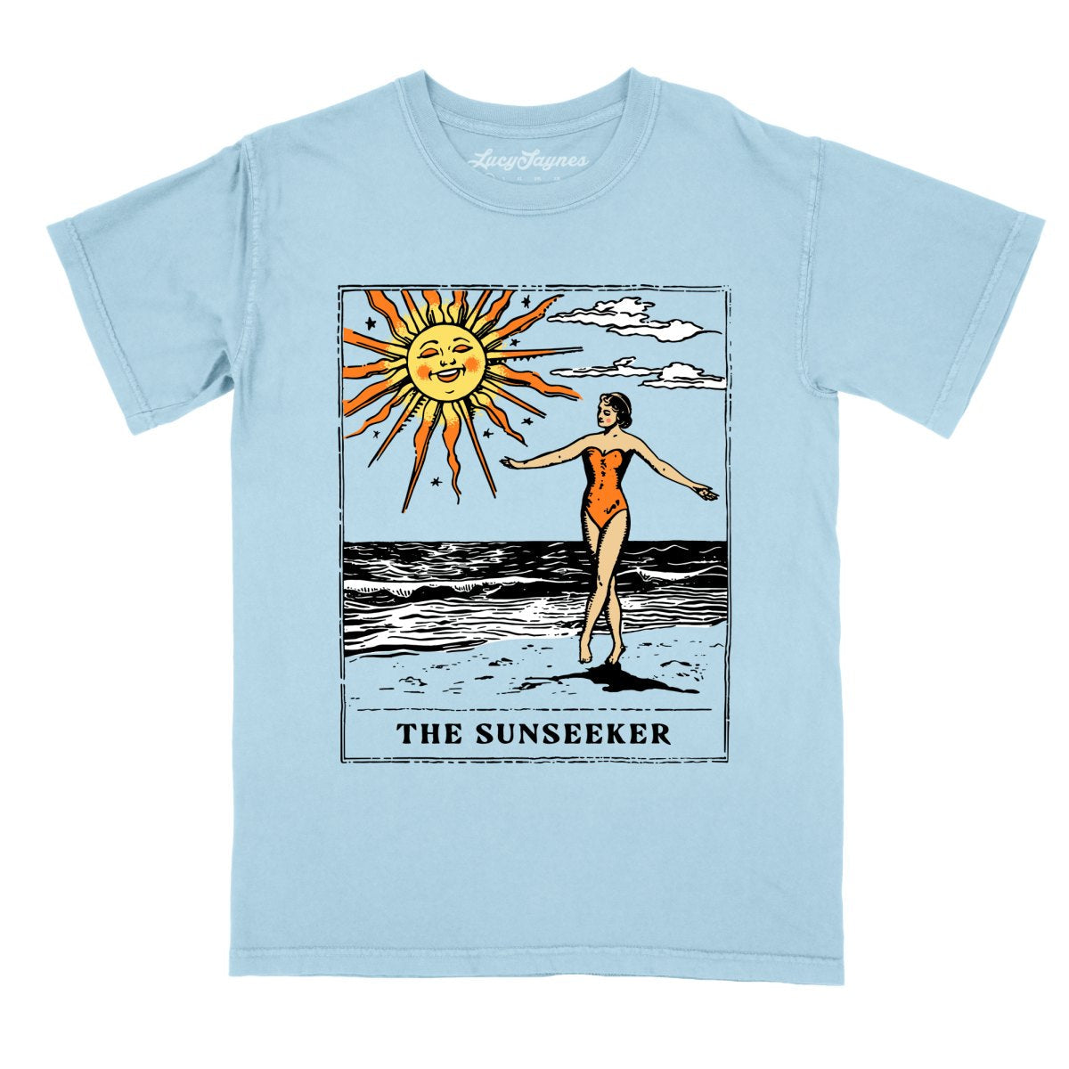 The Sunseeker Tarot Card Comfort Colors Tee
