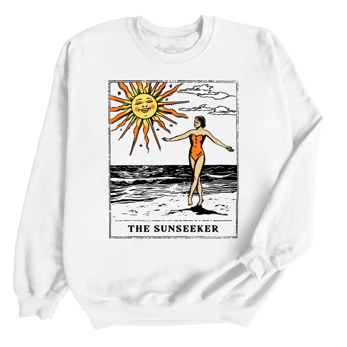 The Sunseeker Tarot Card Sweatshirt