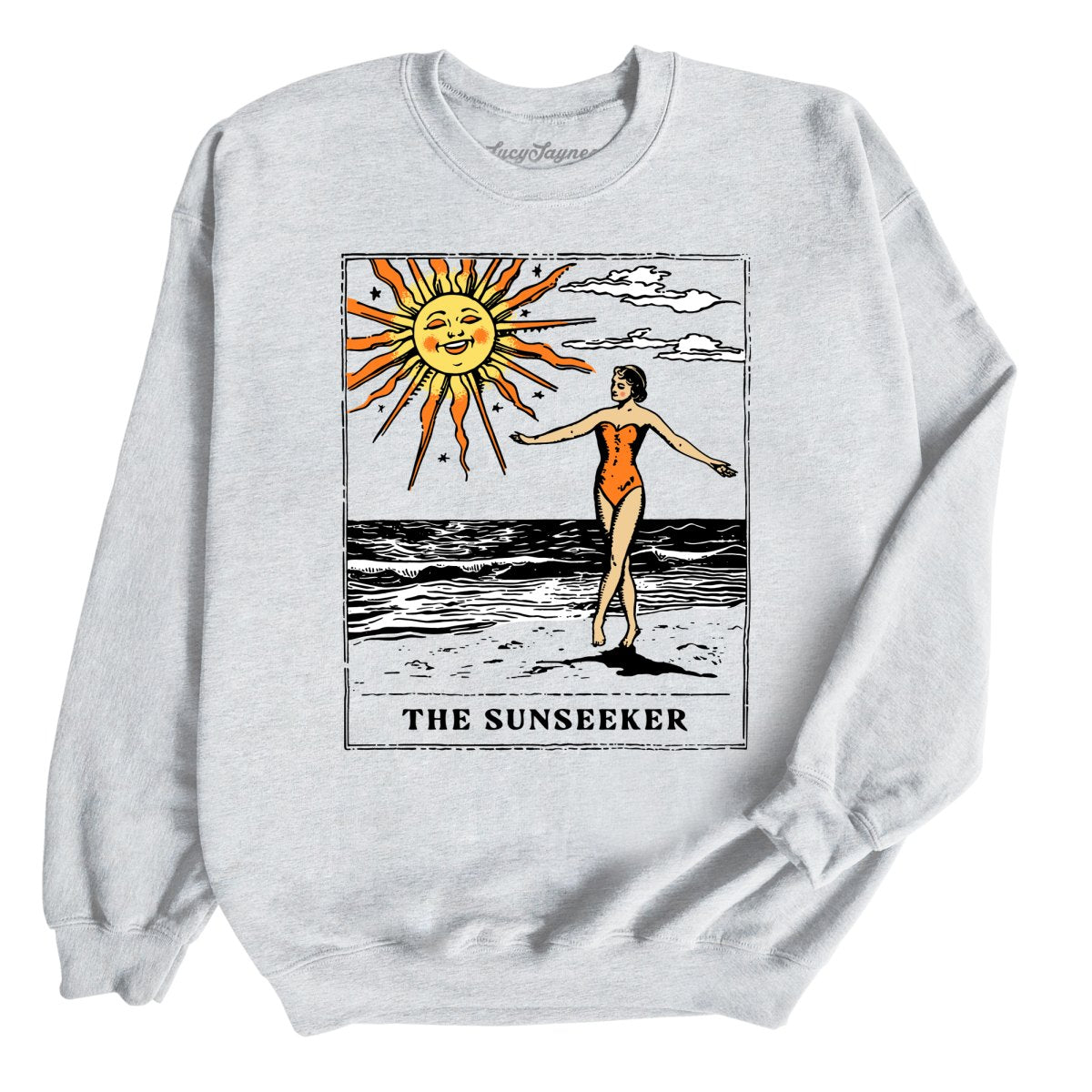 The Sunseeker Tarot Card Sweatshirt