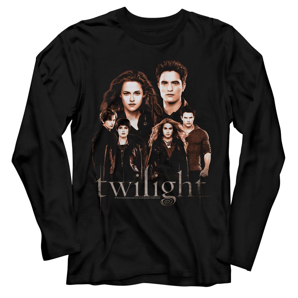 The Twilight Saga - Twilight Breaking Dawn Group Long Sleeve Boyfriend Tee