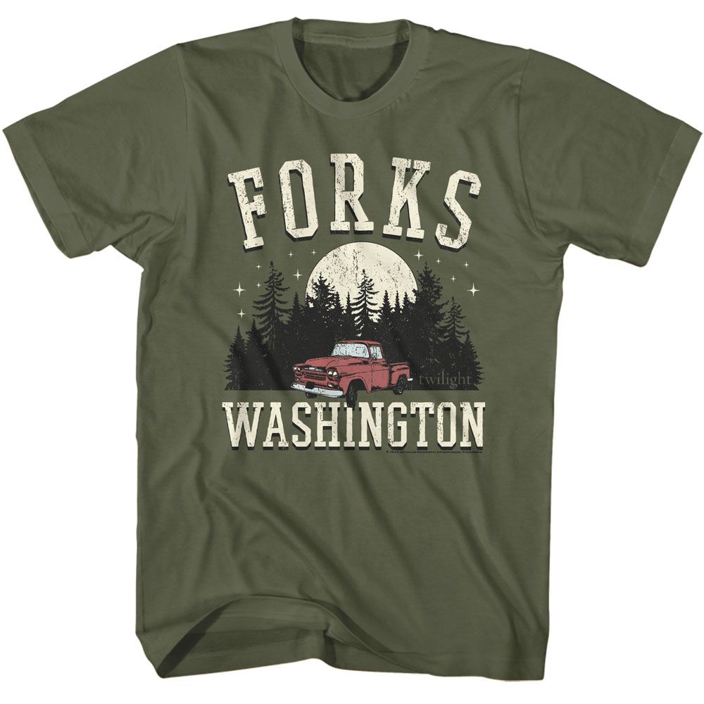 The Twilight Saga - Twilight Forks Truck T-Shirt