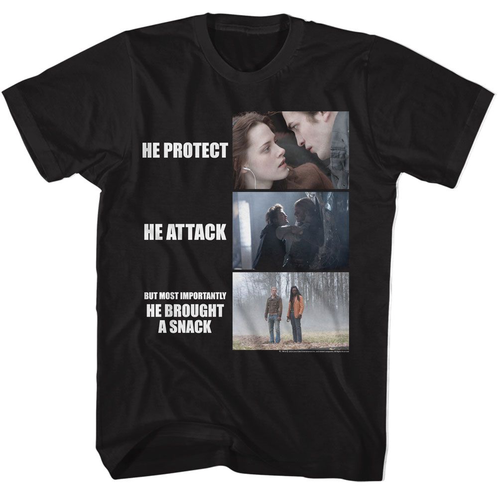 The Twilight Saga - Twilight He Protect He Attack Boyfriend Tee