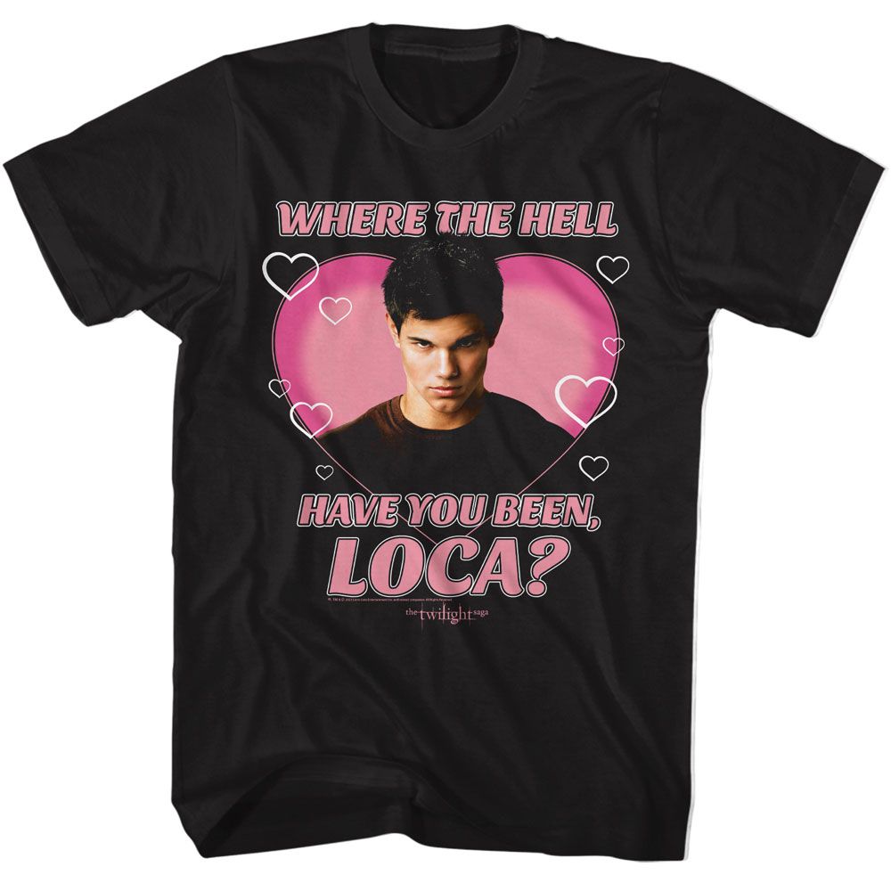 The Twilight Saga - Twilight Loca Heart Boyfriend Tee