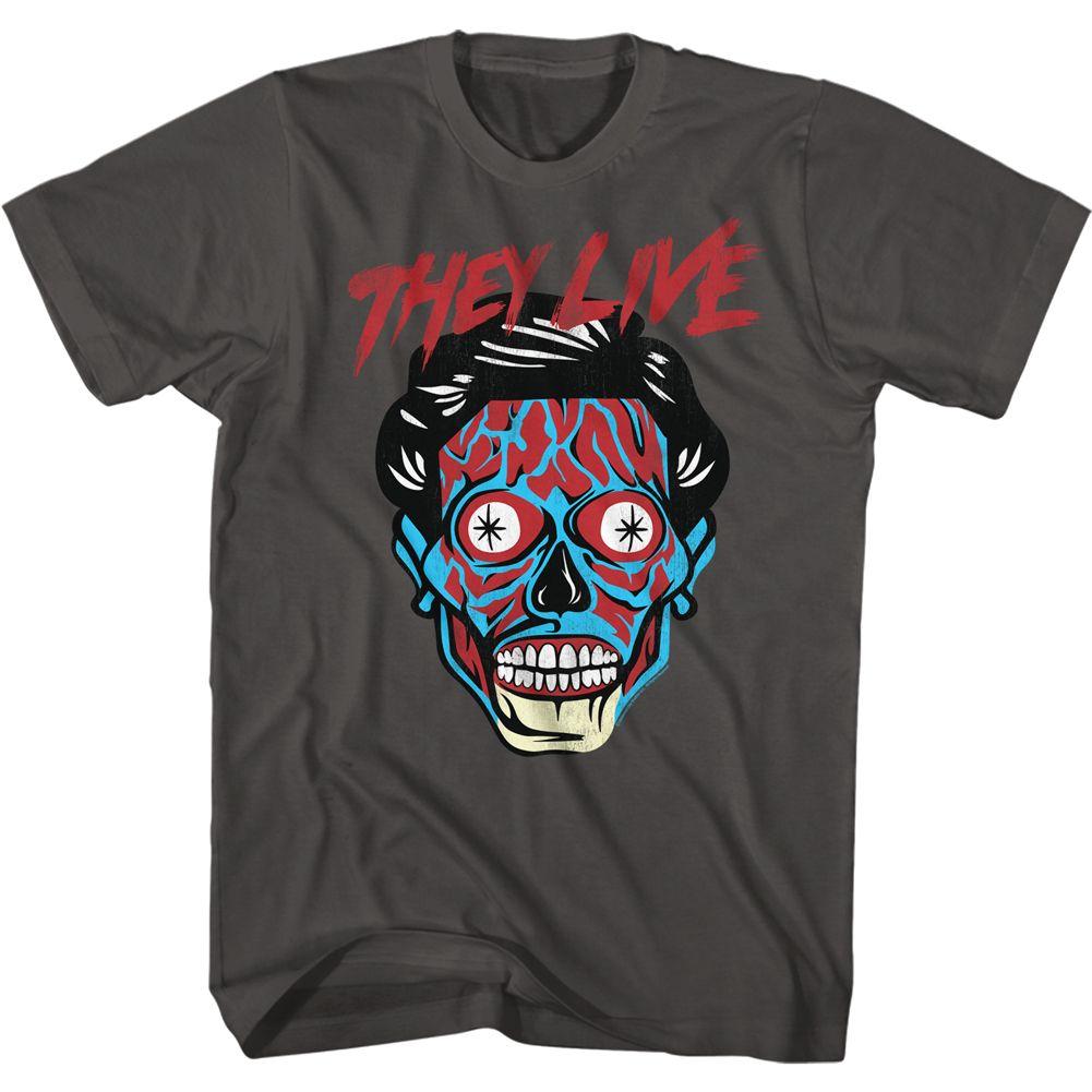 They Live Alien Head T-Shirt