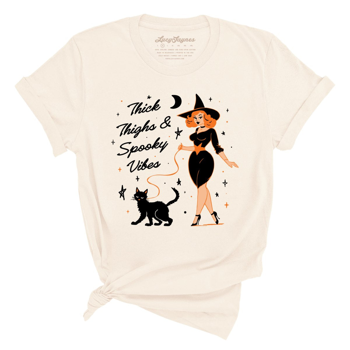 Thick Thighs and Spooky Vibes Tee