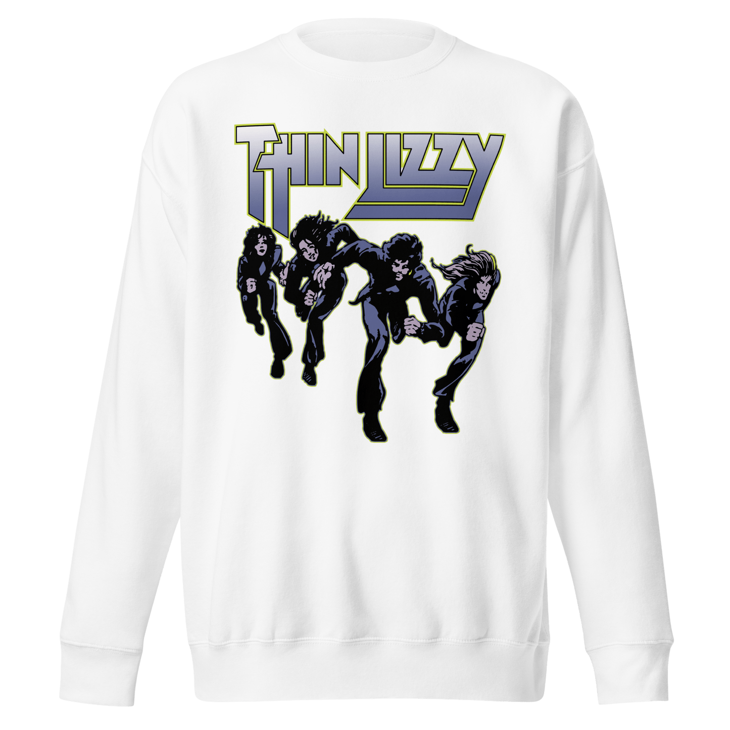Thin Lizzy Jailbreakers Jumbo Print Sweatshirt