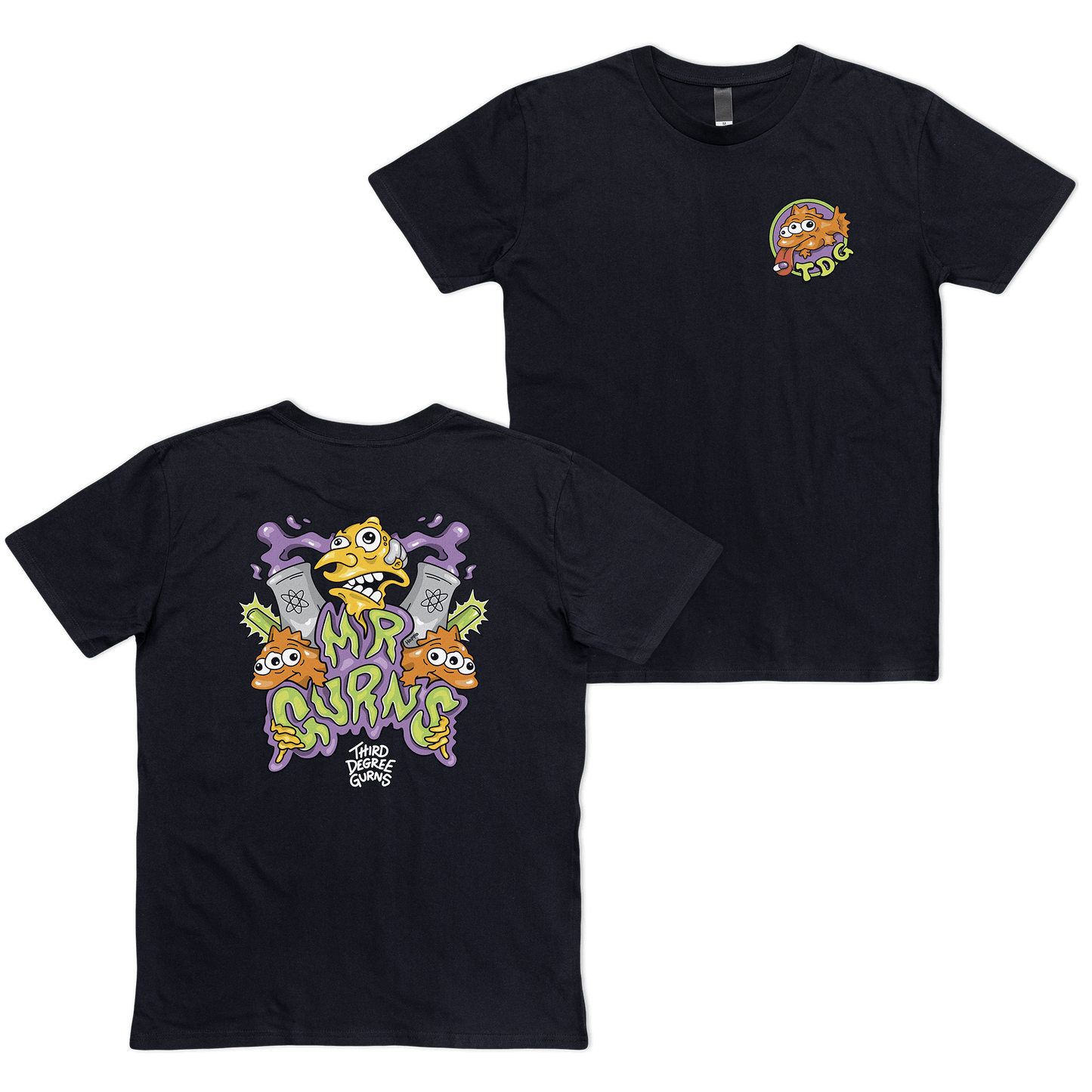 Mr Gurns Tee Black
