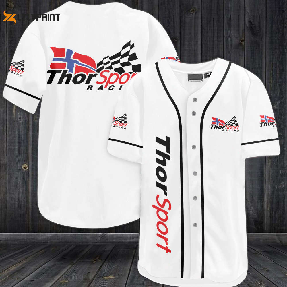 Thor Sport Racing Baseball Jersey - lylyprint.com