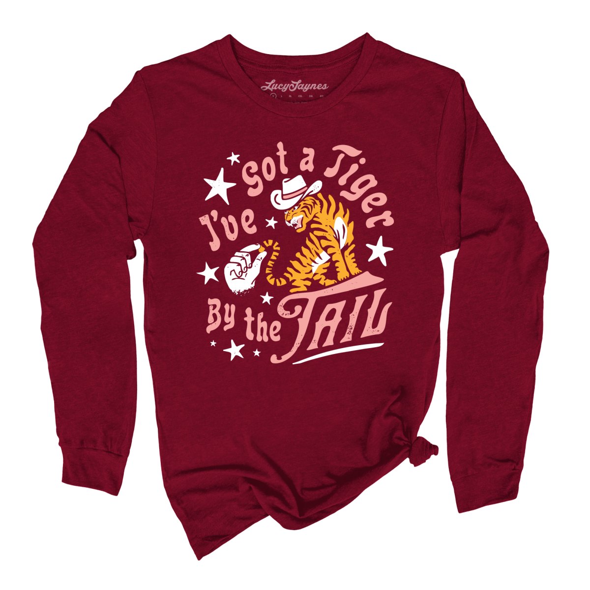 Tiger By The Tail Long Sleeve Tee