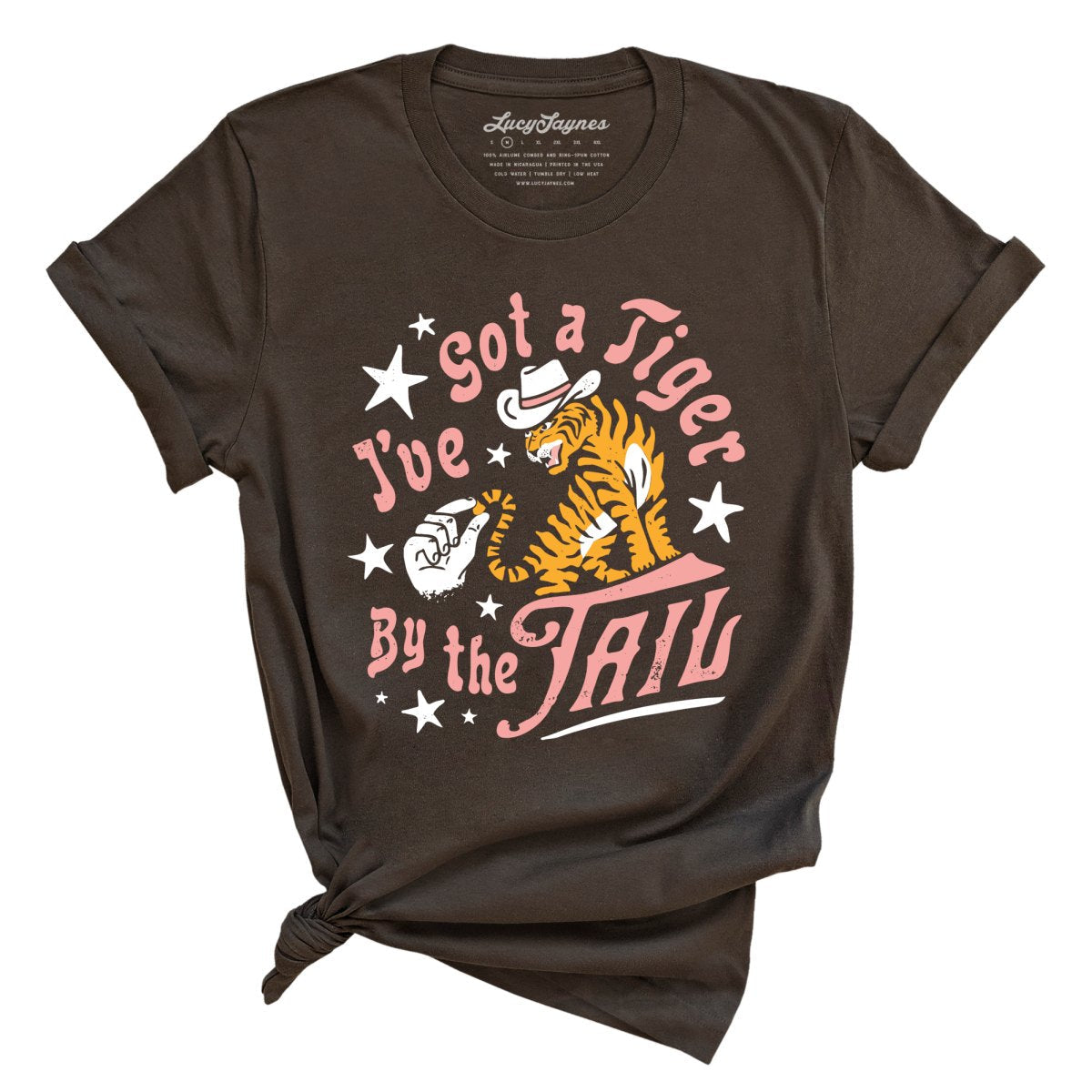 Tiger By The Tail Tee