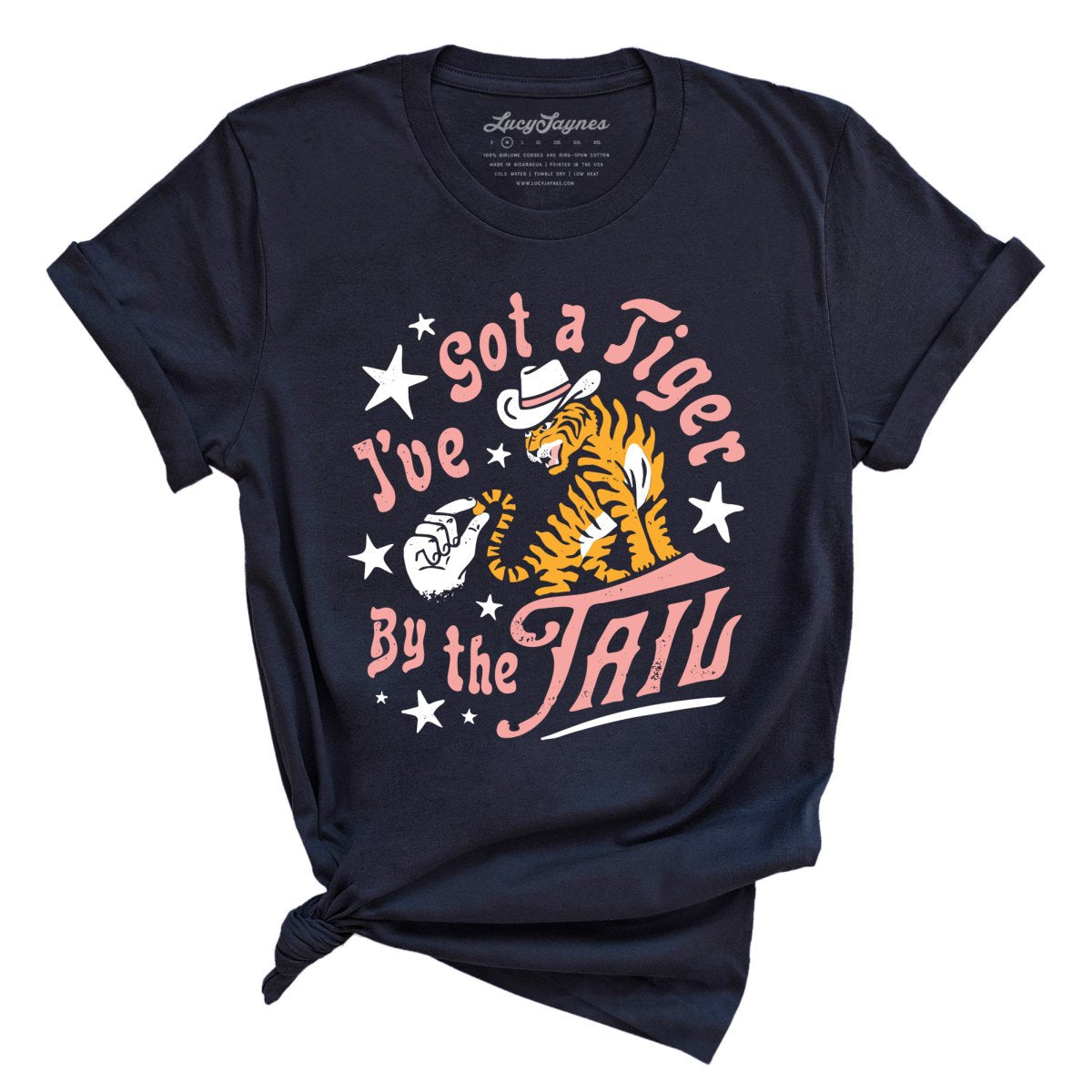 Tiger By The Tail Tee
