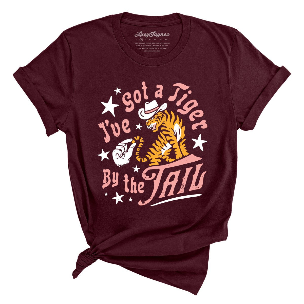 Tiger By The Tail Tee