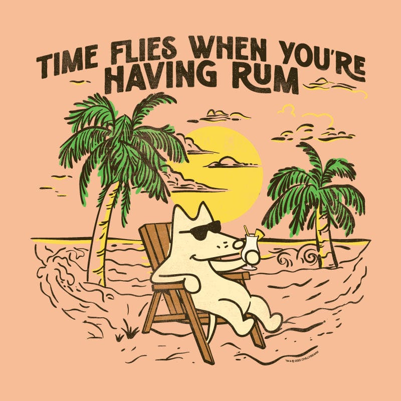 Time Flies When You're Having Rum - Lightweight Tee