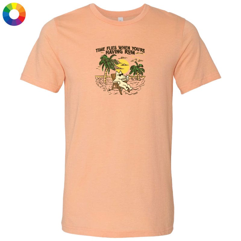 Time Flies When You're Having Rum - Lightweight Tee