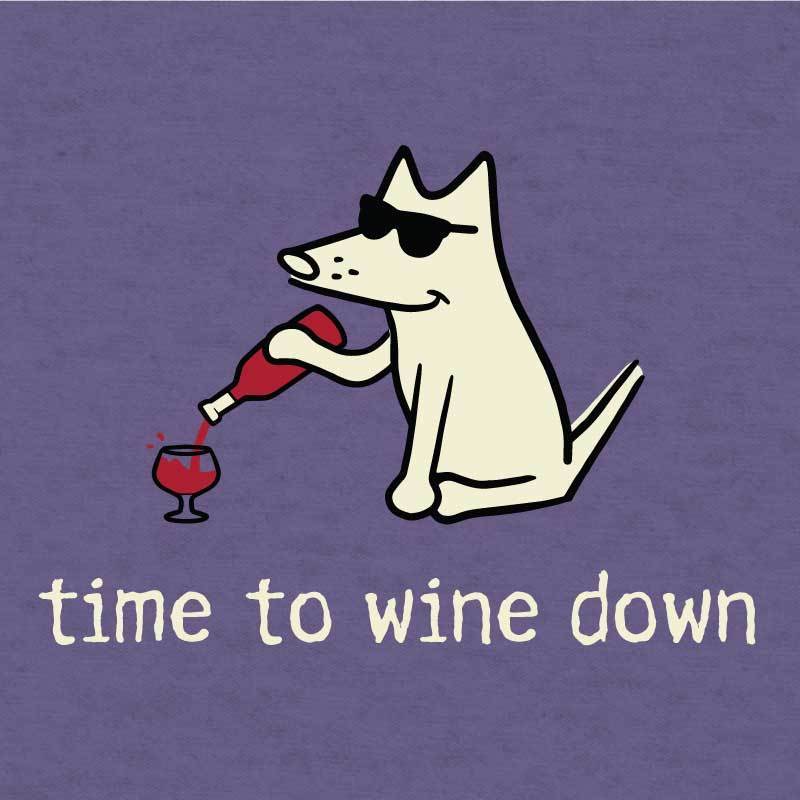 Time To Wine Down - Lightweight Tee