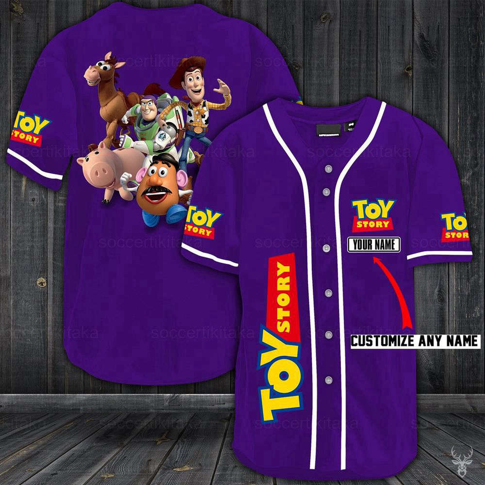Toy Story Shirt, Toy Story Jersey Shirt, Toy Story Baseball Jersey - Aopprinter