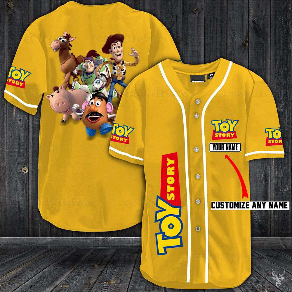 Toy Story Shirt, Toy Story Jersey Shirt, Toy Story Baseball Jersey - Aopprinter