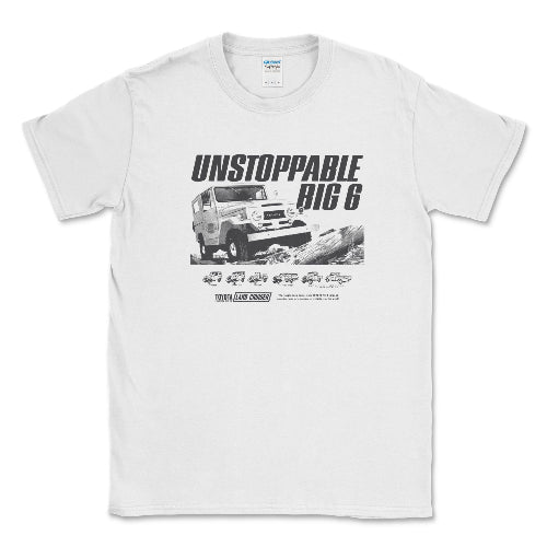 Toyota Men's Big and Tall Land Cruiser Vintage Tee-Off Road Legend