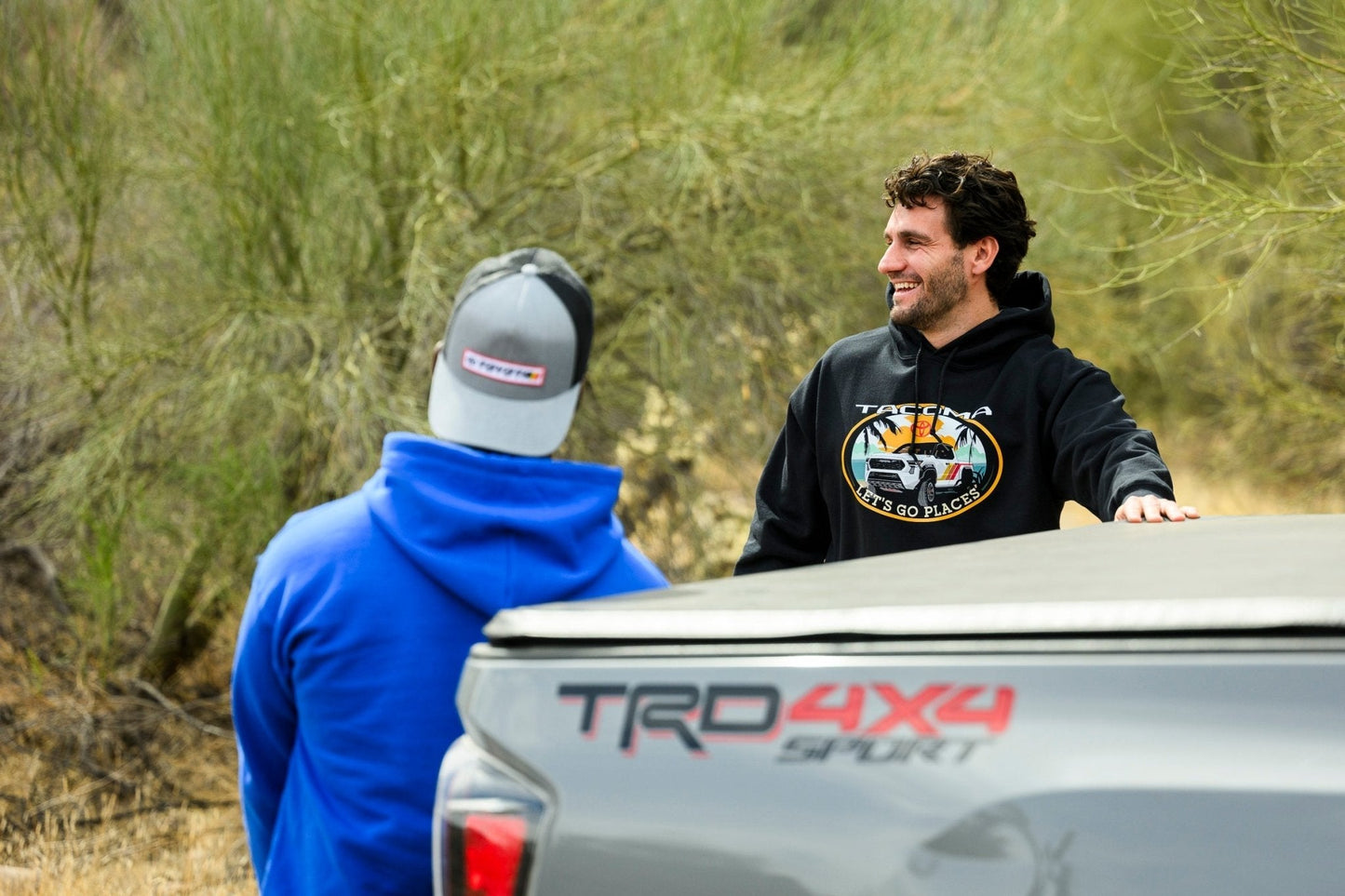 Toyota Tacoma Pick-Up Truck 4 x 4 Let's Go Places Hoodie