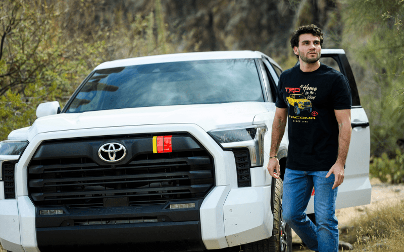 Toyota Tacoma Pick-Up Truck At Home in the Wild Off Road Tee