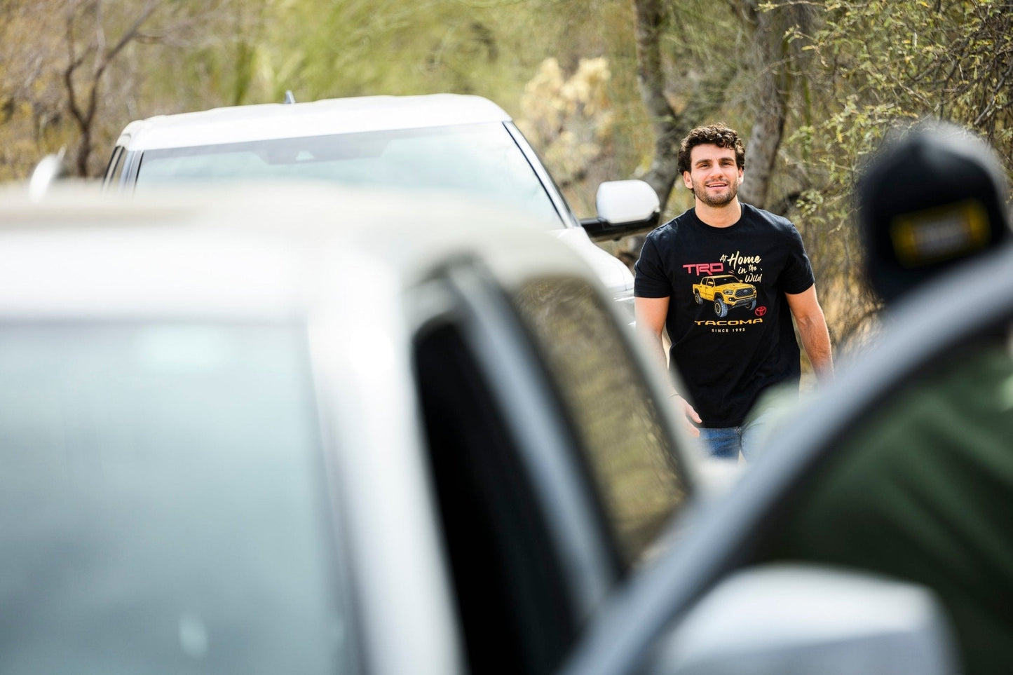 Toyota Tacoma Pick-Up Truck At Home in the Wild Off Road Tee