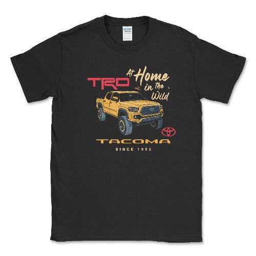 Toyota Men's Big and Tall Tacoma 4x4 Tee Shirt-TRD Apparel