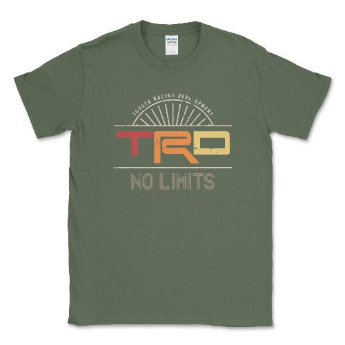 Toyota TRD No Limits T-shirt-Officially Licensed Off Road Apparel