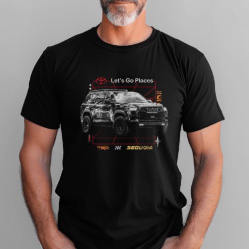 Toyota TRD Sequoia Let's Go Places 4x4 T-shirt