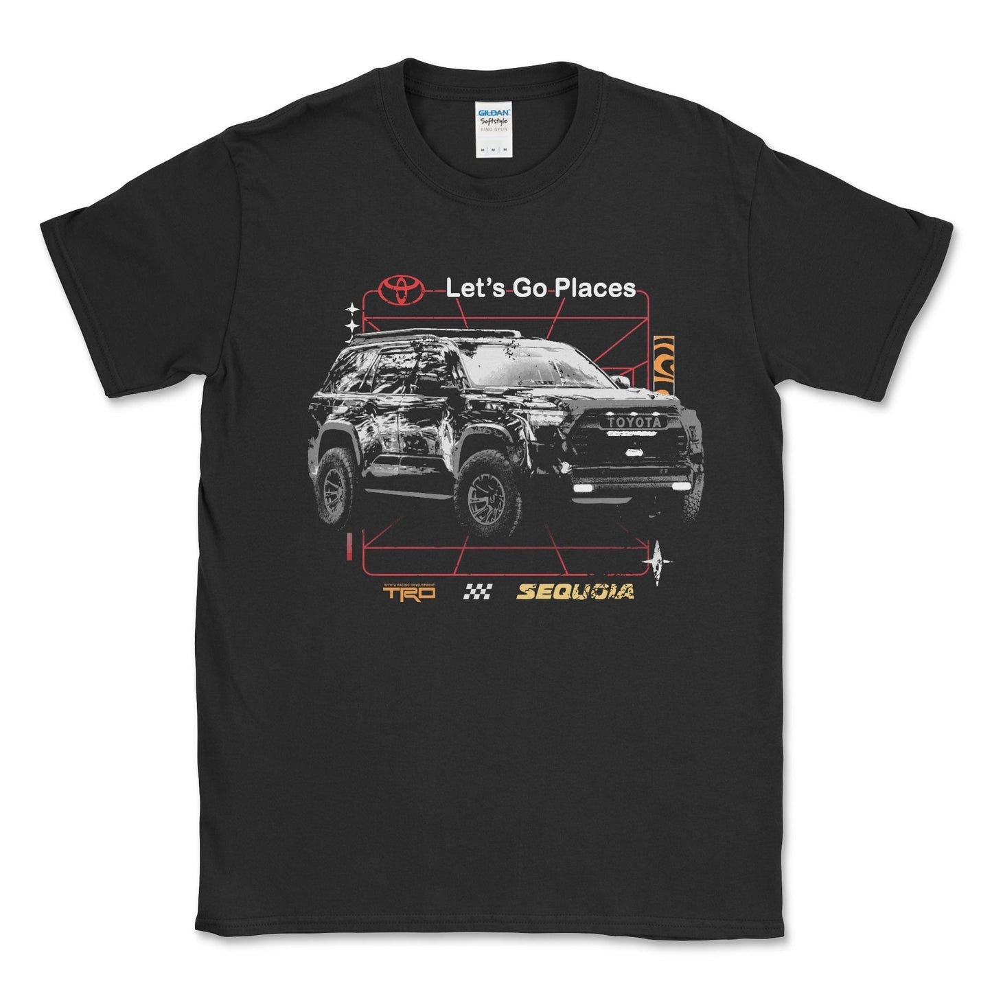 Toyota TRD Sequoia Let's Go Places 4x4 T-shirt