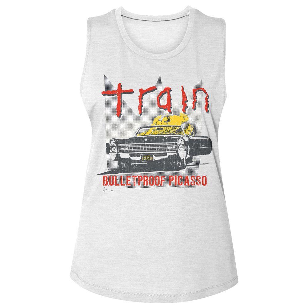 Train Bullet Proof Womens Slub T-Shirt