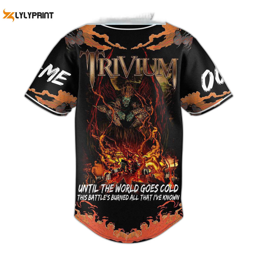 Trivium Baseball Jersey For Men Women, Dying In Your Arms Jersey - lylyprint.com
