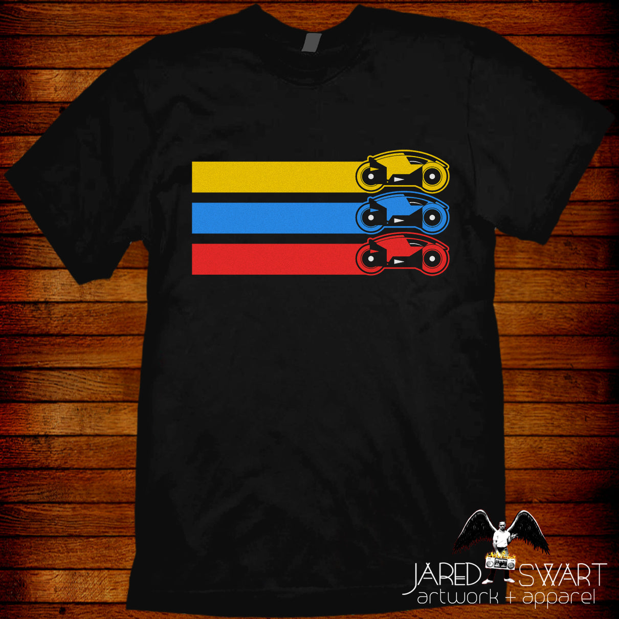 Tron retro Lightcycles T-shirt Light Cycle