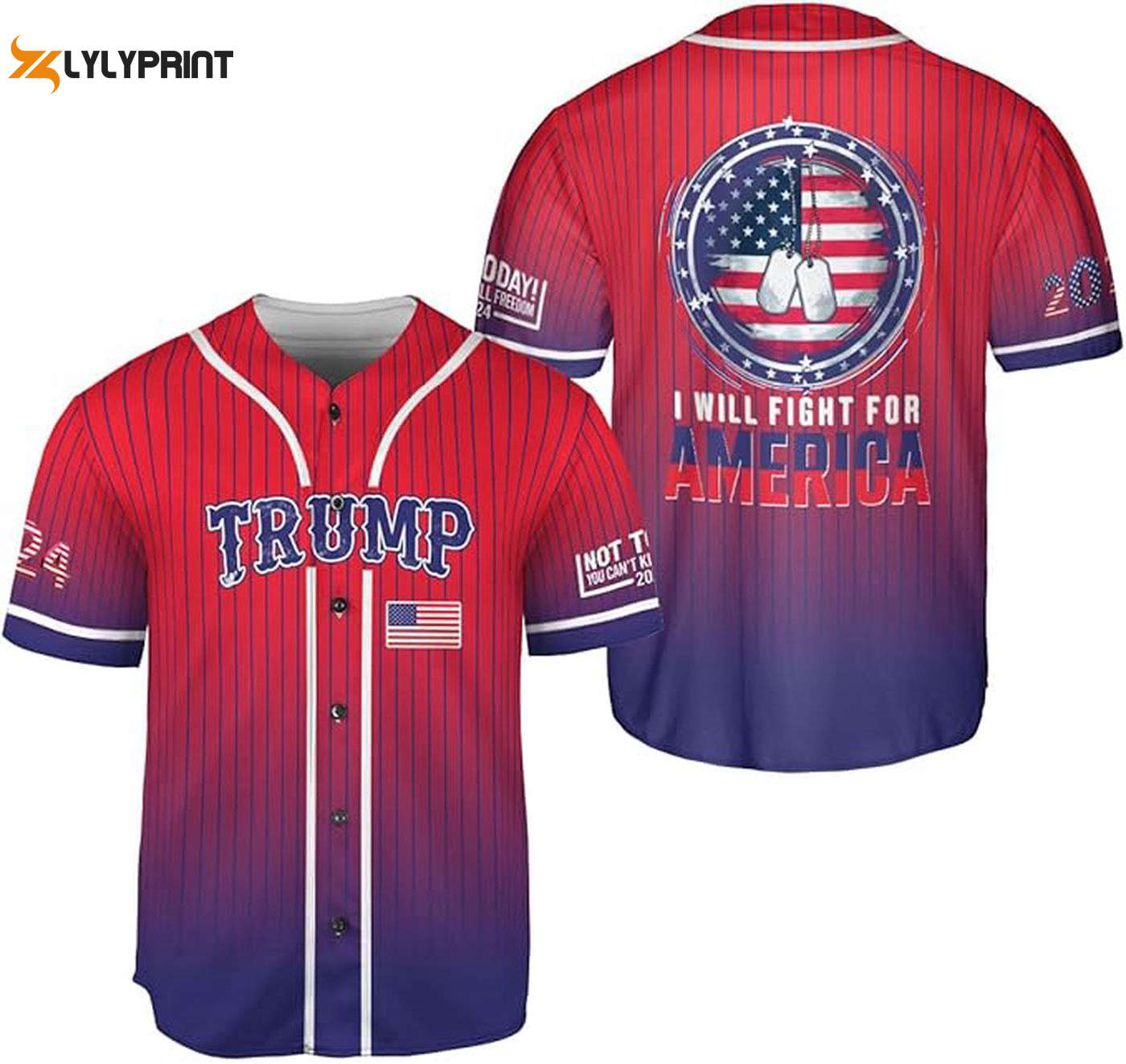Trump Felon Baseball Jersey, Jersey Shirt Version 10 - Gift for Men Women - lylyprint.com