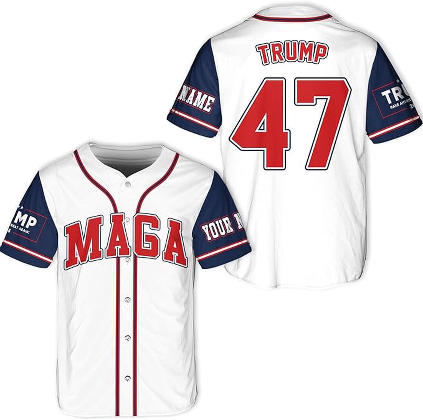 Trump Felon Baseball Jersey, Jersey Shirt Version 11 - Gift for Men Women - lylyprint.com
