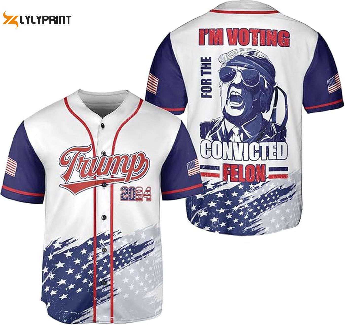 Trump Fight Baseball Jersey, Jersey Shirt For Winner 1 - Gift for Men Women - lylyprint.com