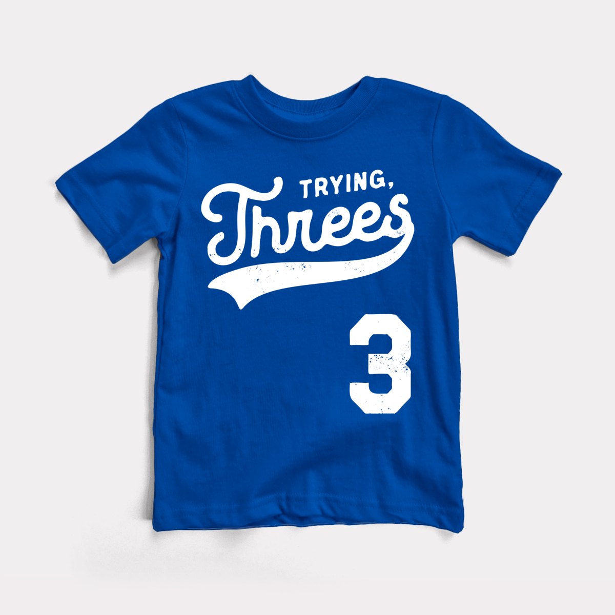 Trying Threes Toddler Tee