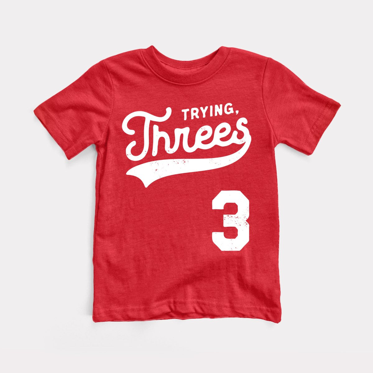 Trying Threes Toddler Tee