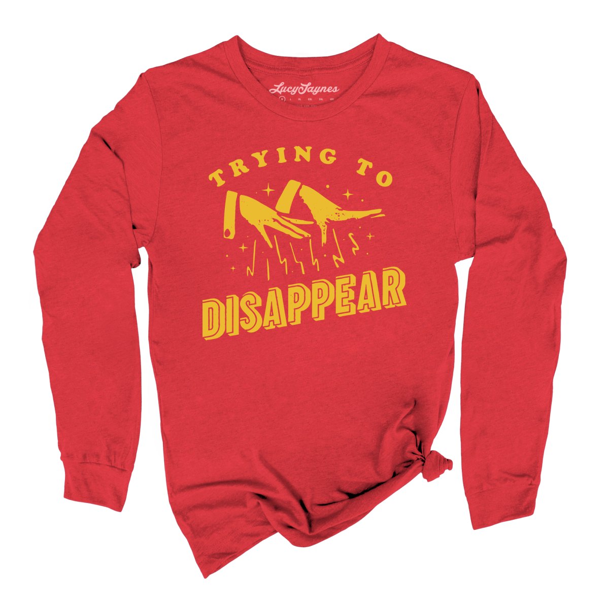 Trying to Disappear Long Sleeve Tee