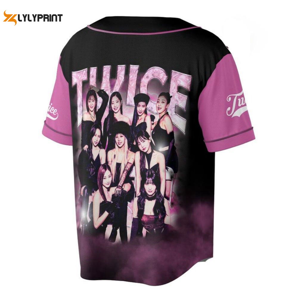 Twice Baseball Jersey Shirt, Momo Sana Nayeon Chaeyoung Jersey - lylyprint.com