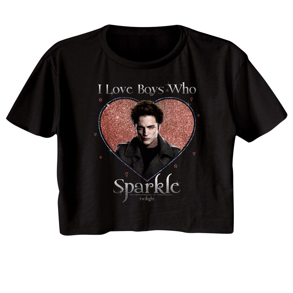 The Twilight Saga - Love The Sparkle Womens Crop Tee