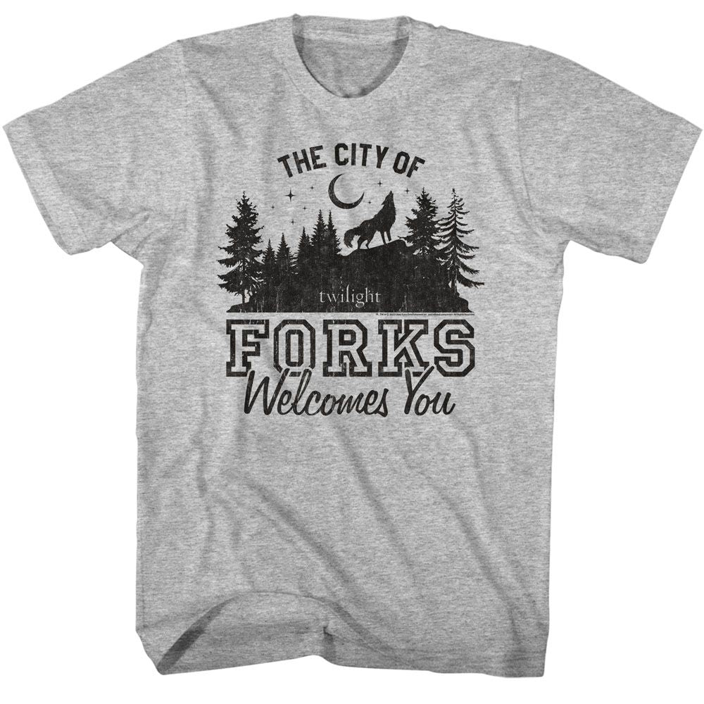 The Twilight Saga - The City Of Forks Boyfriend Tee