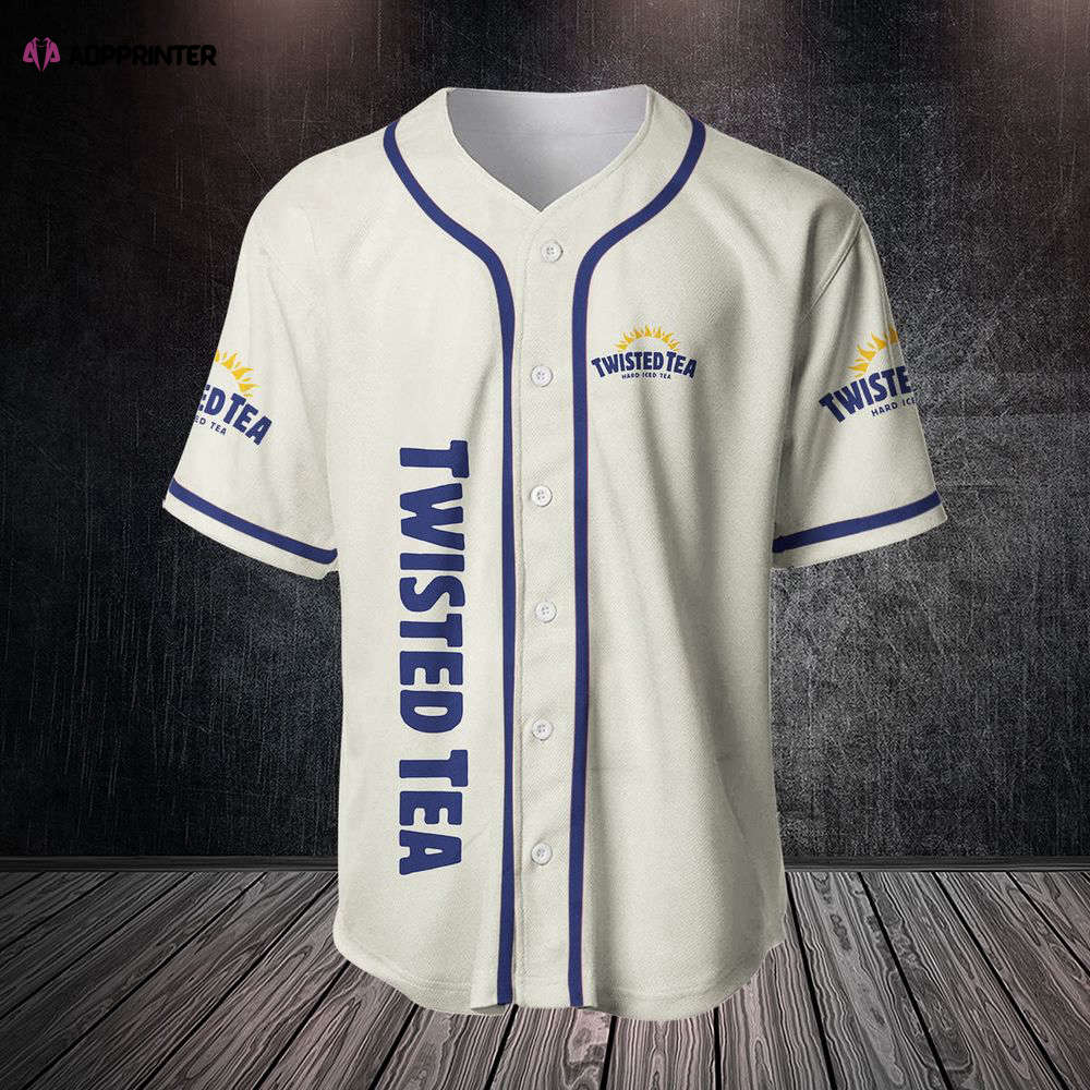 Twisted Tea Baseball Jersey, Beer Lovers Shirt - Aopprinter