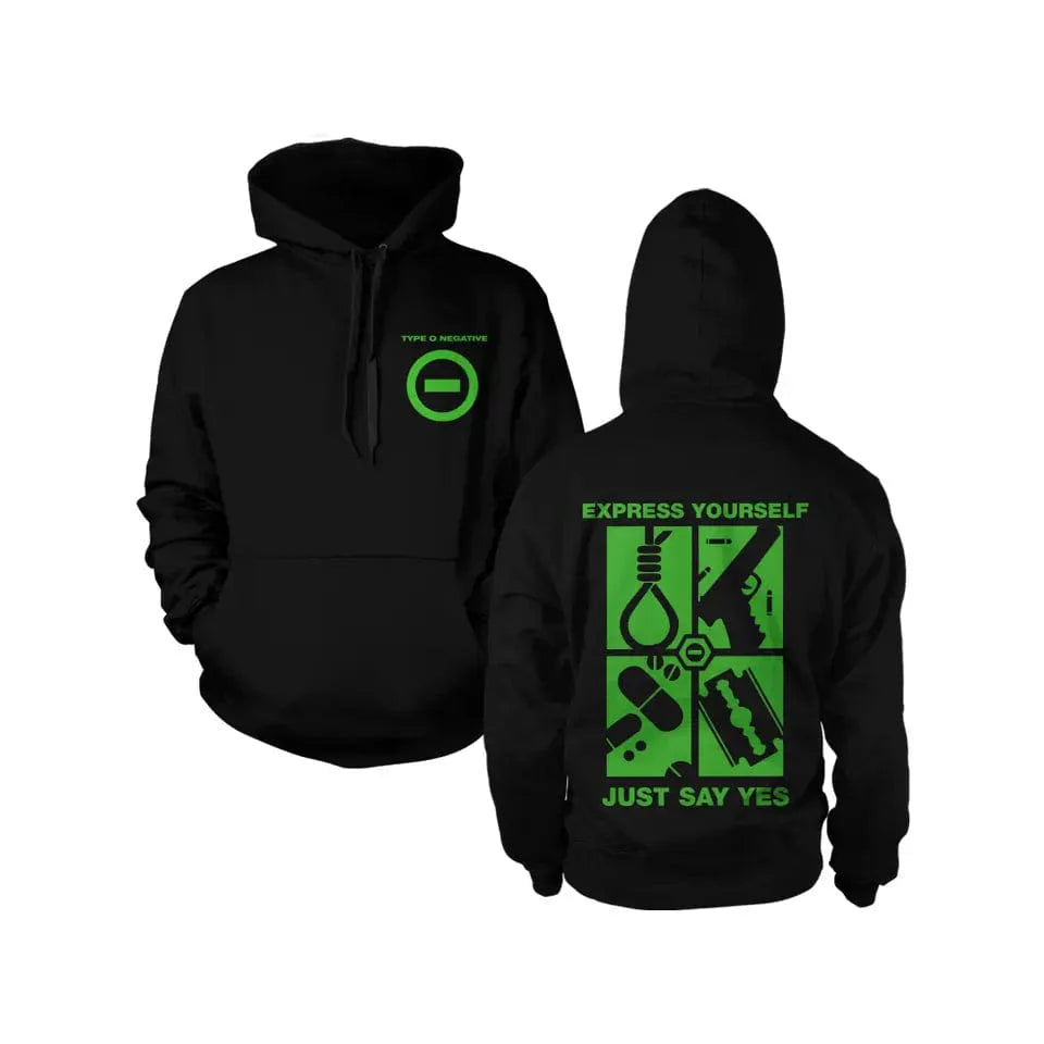 Type O Negative Just Say Yes Hoodie