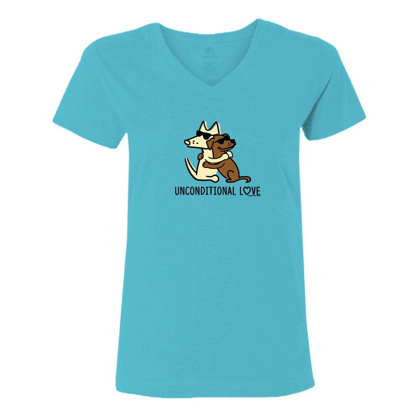 Unconditional Love - Ladies T-Shirt V-Neck