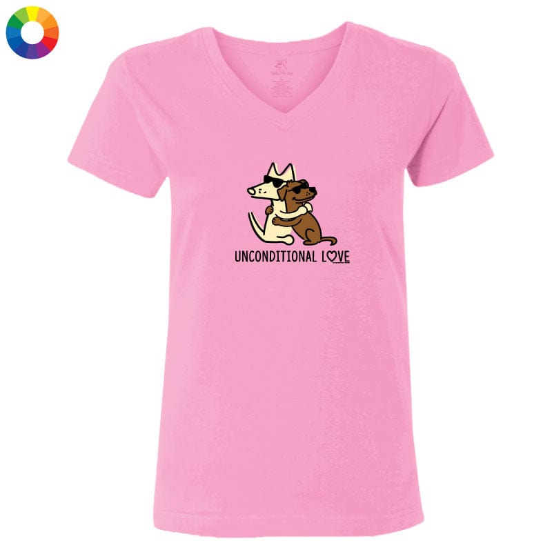 Unconditional Love - Ladies T-Shirt V-Neck