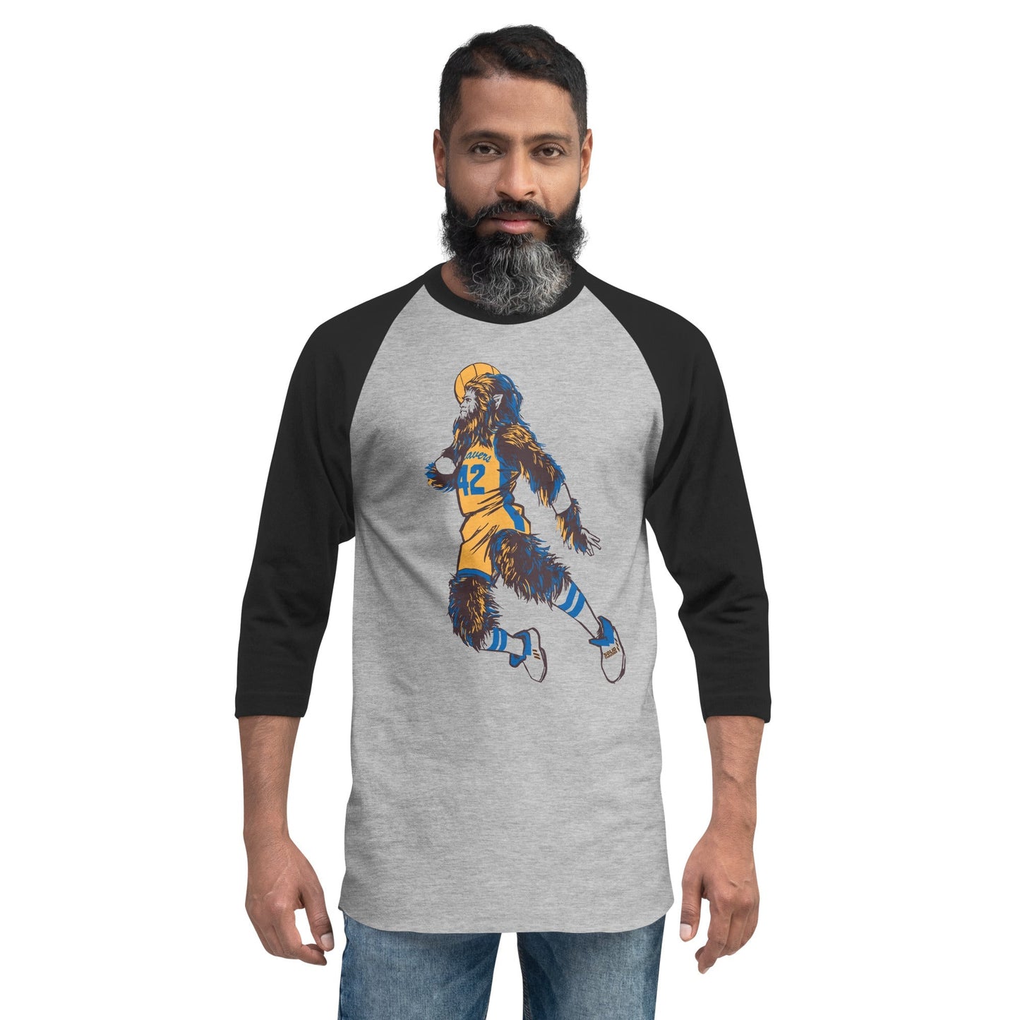 Teen Wolf 3/4 Sleeve Baseball T-Shirt